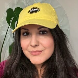 Mikes Hard Lemonade Yellow Baseball Cap Dad Hat Embroidered Logo Adjustable